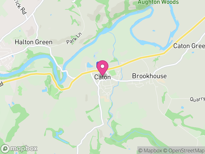 Map of Caton-with-Littledale, Lancaster