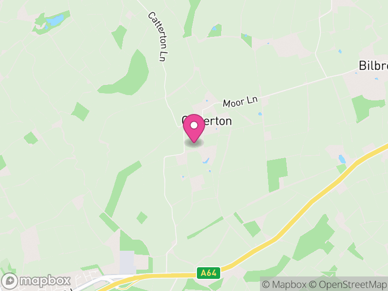 Map of Catterton, North Yorkshire