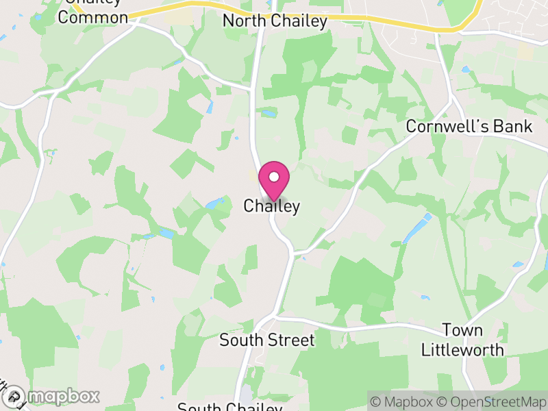 Map of Chailey, Lewes