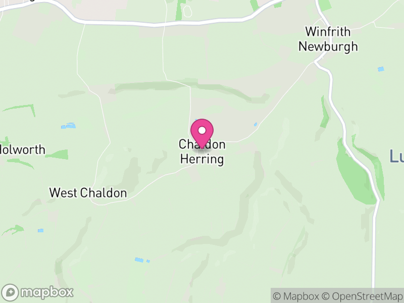 Map of Chaldon Herring, Dorset