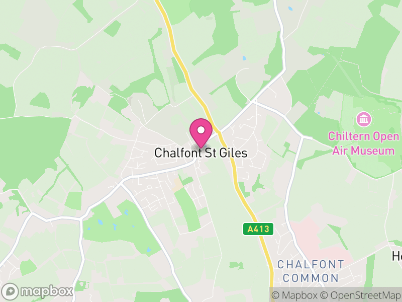Map of Chalfont St Giles, Denham