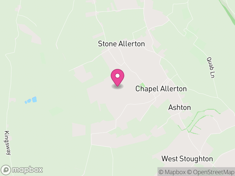 Map of Chapel Allerton, Somerset
