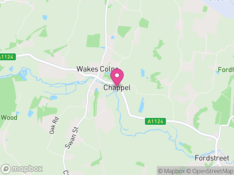 Map of Chappel, Colchester