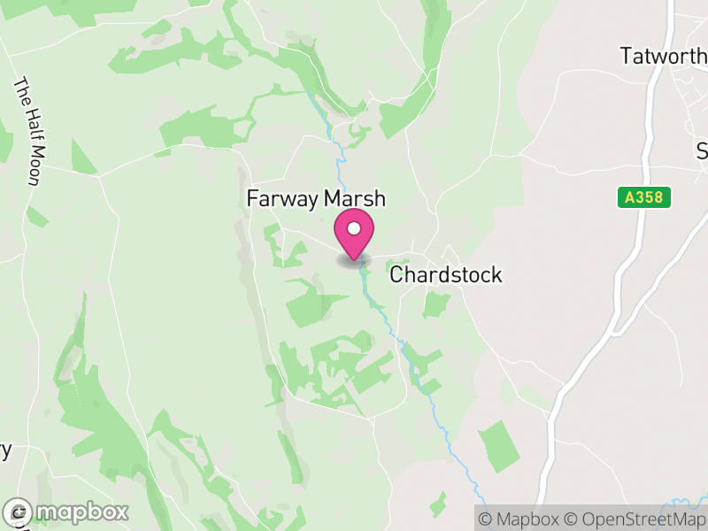 Map of Chardstock, East Devon