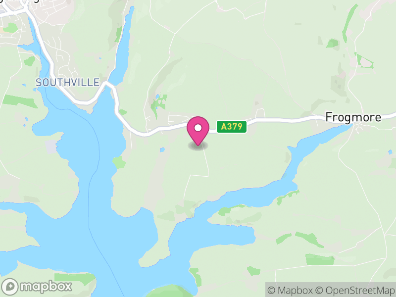 Map of Charleton, South Hams