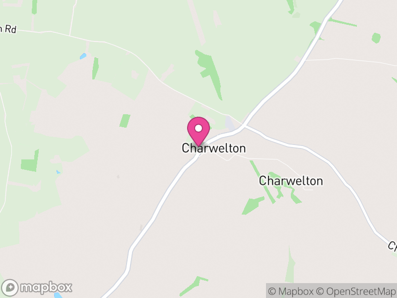 Map of Charwelton, West Northamptonshire