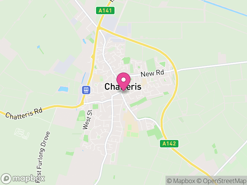 Map of Chatteris, Fenland