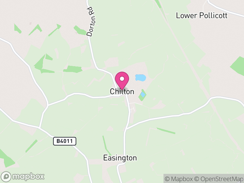 Map of Chilton, Buckinghamshire