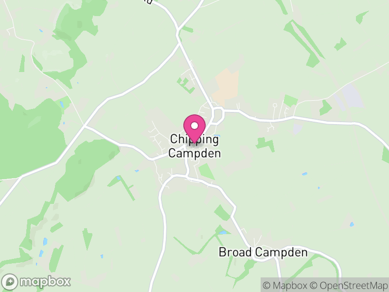 Map of Chipping Campden, Cotswold