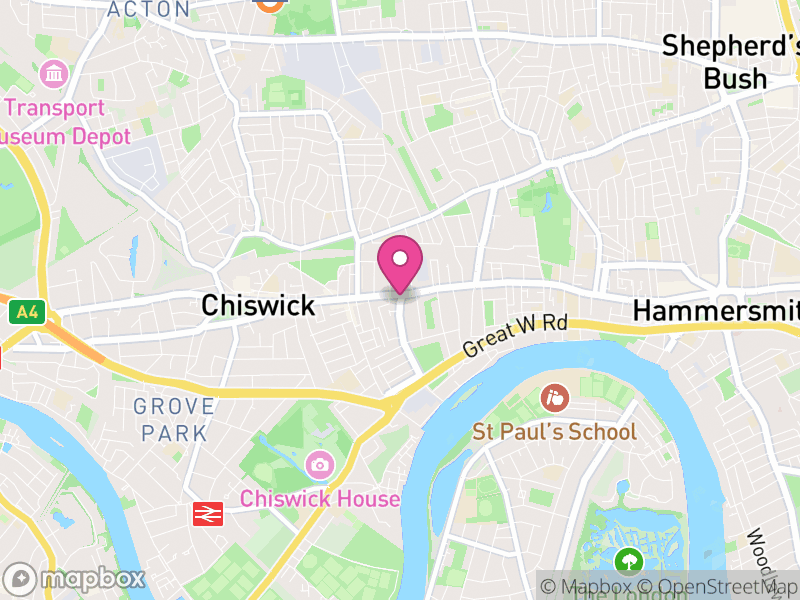 Map of Chiswick