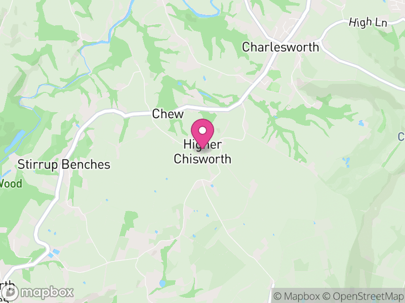 Map of Chisworth, High Peak