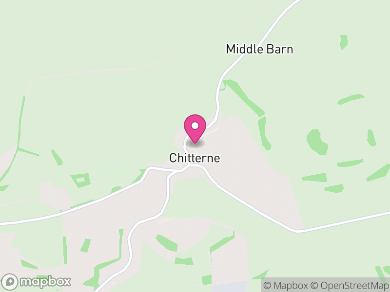 Map of Chitterne, Wiltshire