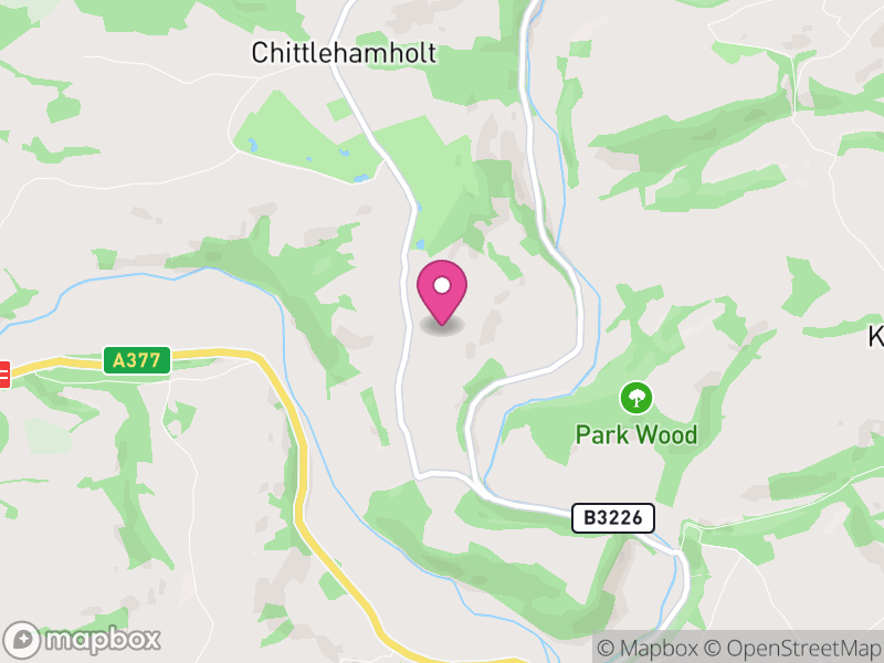 Map of Chittlehamholt, North Devon