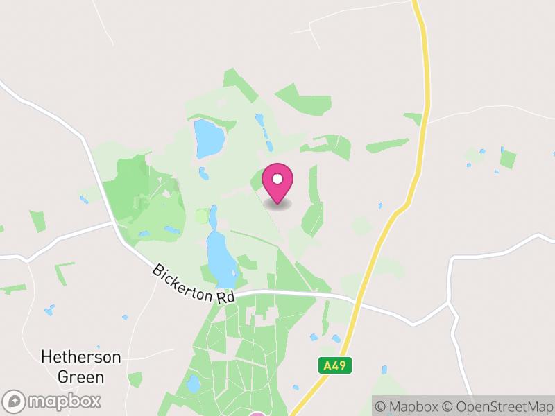 Map of Cholmondeley, Cheshire East