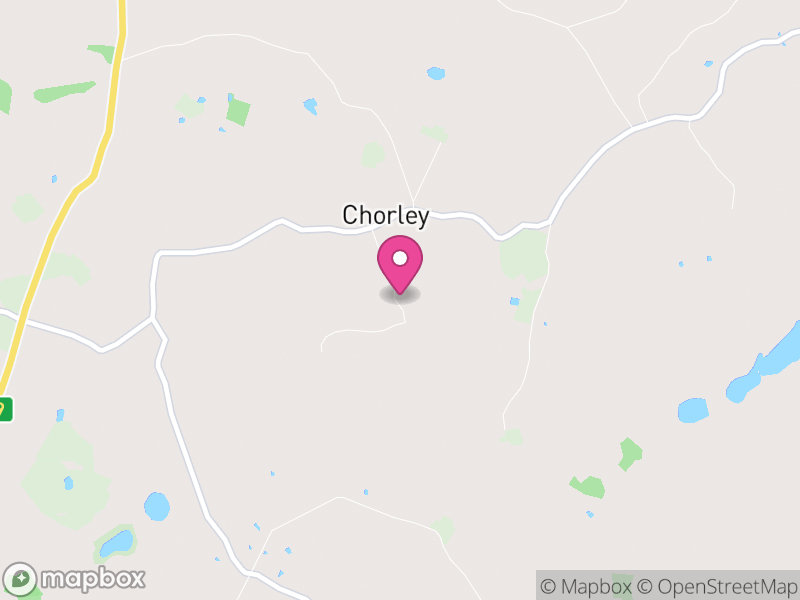 Map of Chorley, Cheshire East