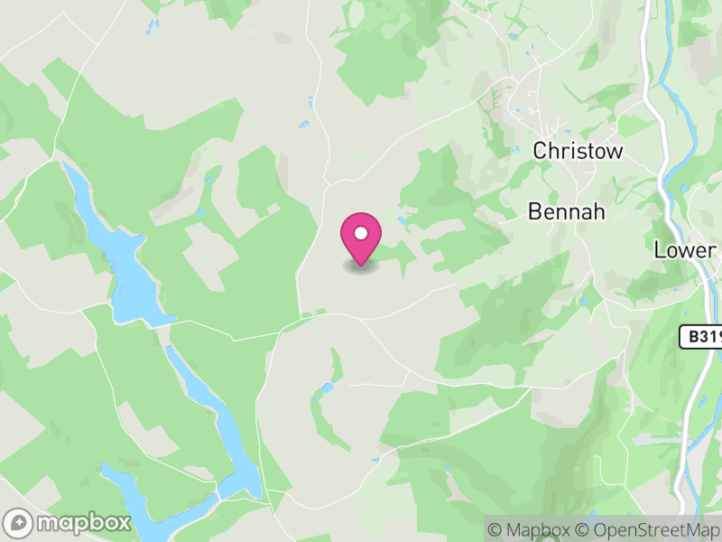 Map of Christow, Teignbridge