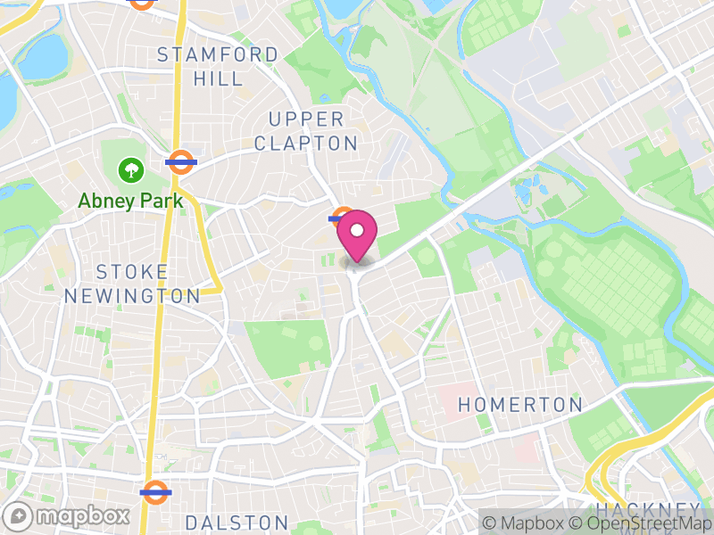 Map of Clapton, Cotswold