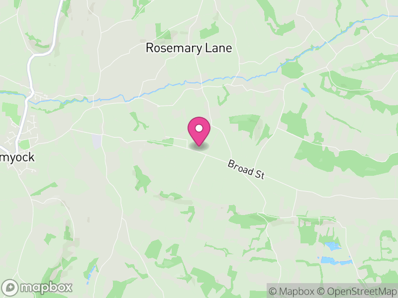 Map of Clayhidon, Mid Devon