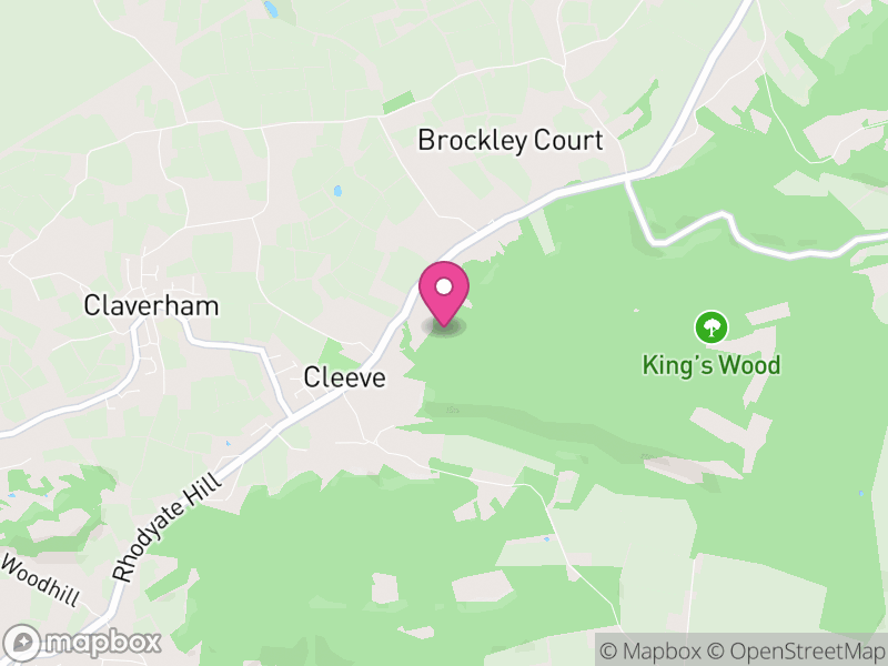 Map of Cleeve, North Somerset