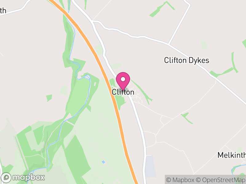 Map of Clifton, Westmorland and Furness