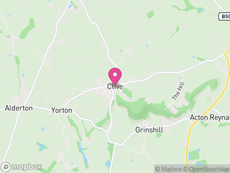 Map of Clive, England