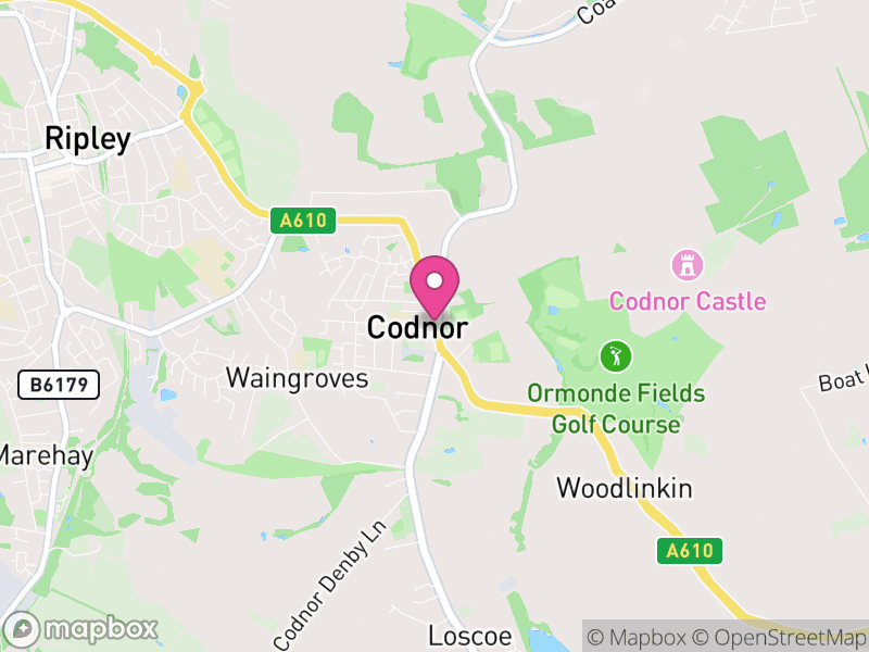 Map of Codnor
