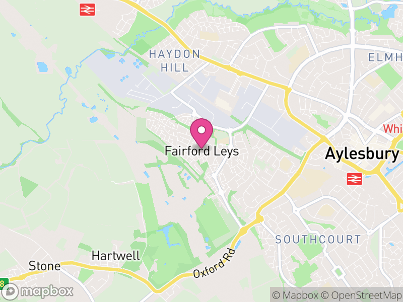 Map of Coldharbour, Buckinghamshire