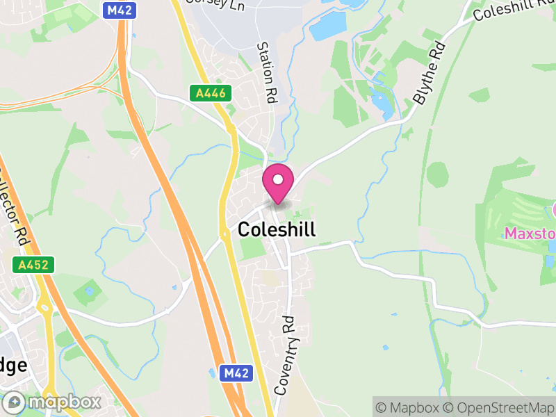 Map of Coleshill, Vale of White Horse