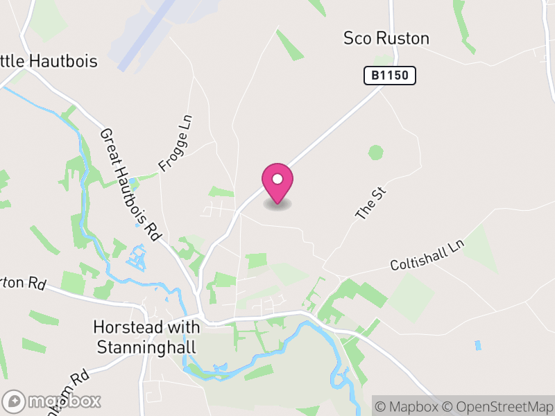 Map of Coltishall, Broadland