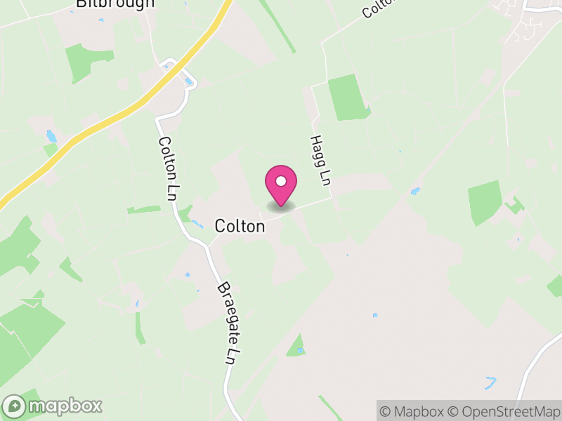 Map of Colton, North Yorkshire