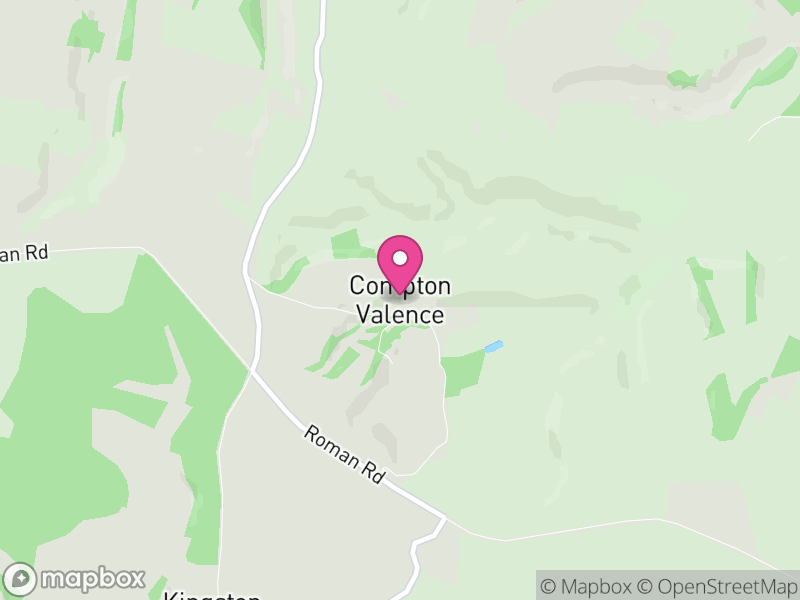 Map of Compton Valence, Dorset