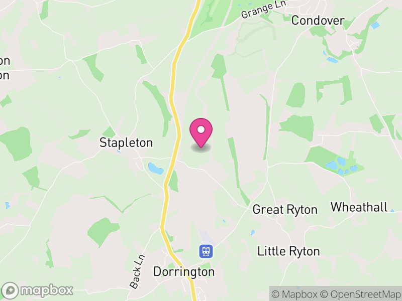 Map of Condover, England