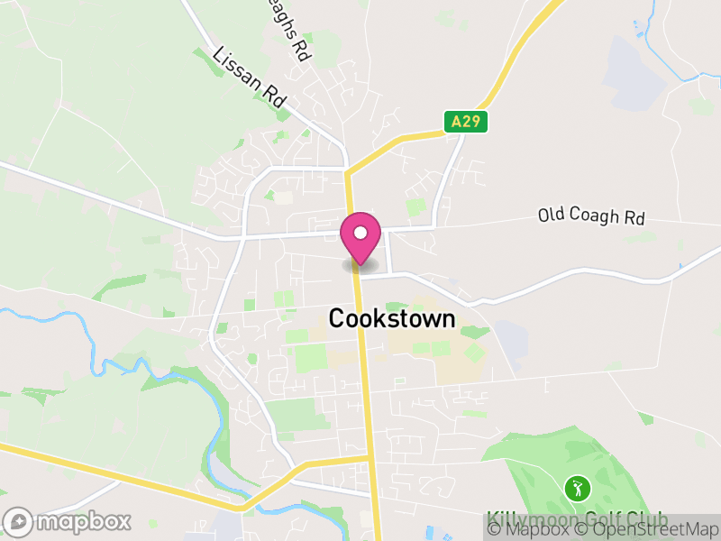 Map of Cookstown