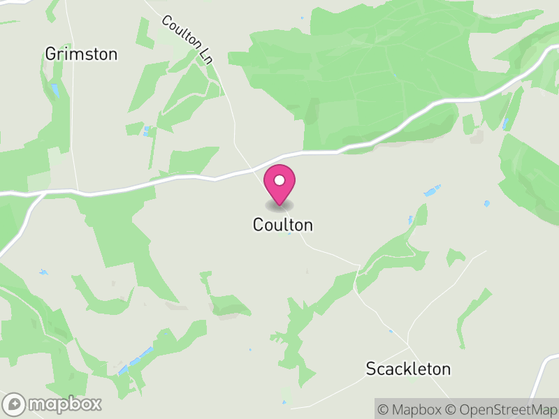 Map of Coulton, North Yorkshire