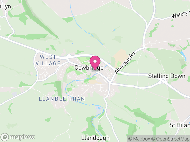 Map of Cowbridge