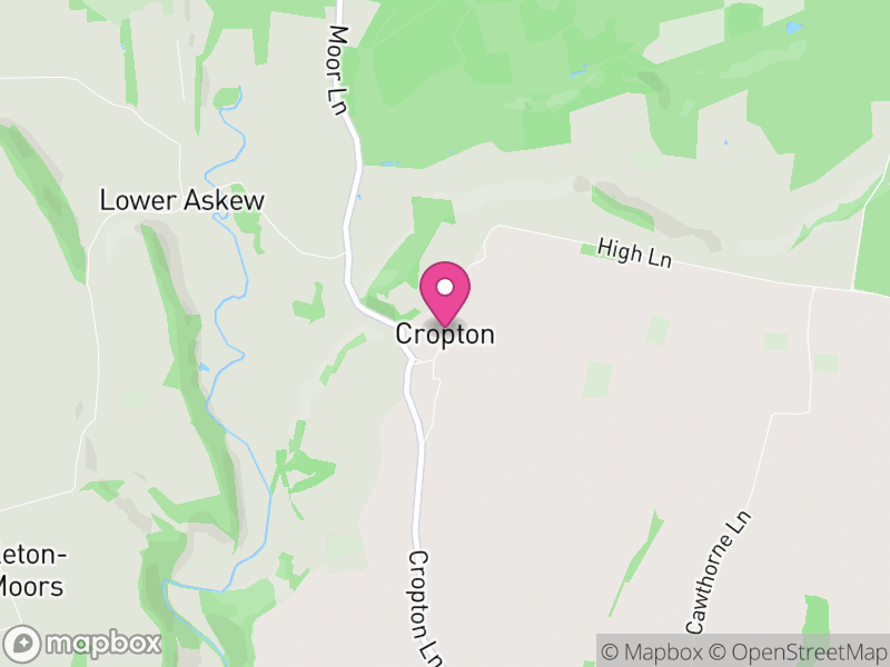 Map of Cropton, North Yorkshire