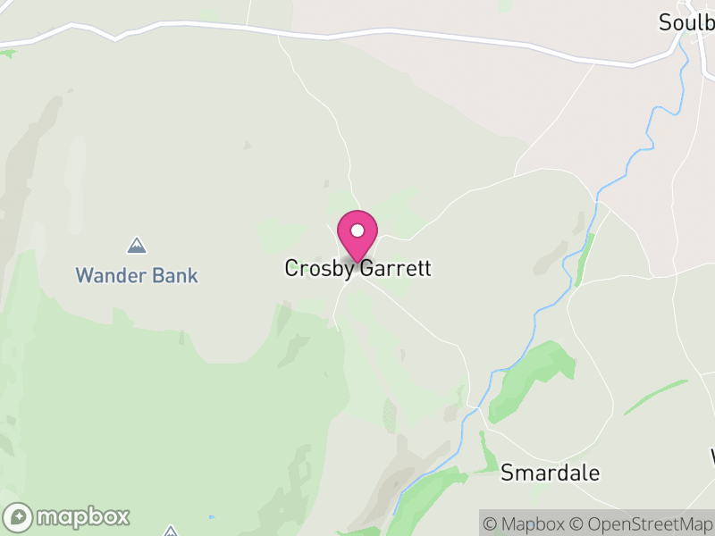 Map of Crosby Garrett, Westmorland and Furness