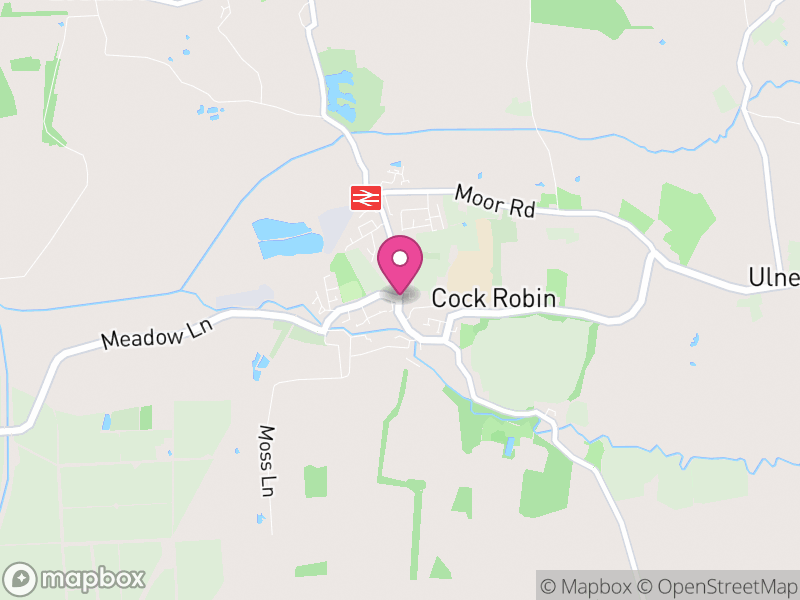 Map of Croston, Chorley