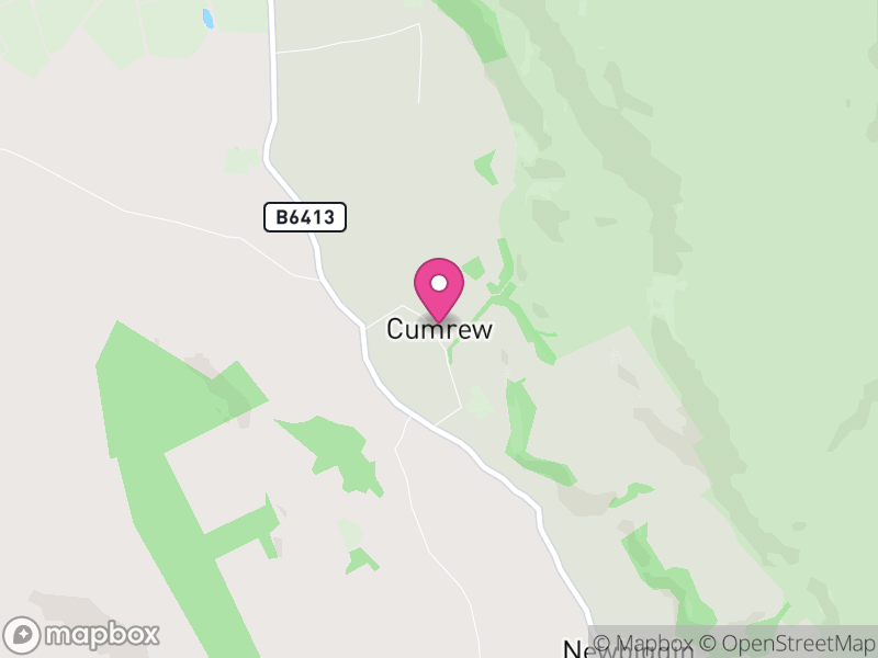 Map of Cumrew, Cumberland