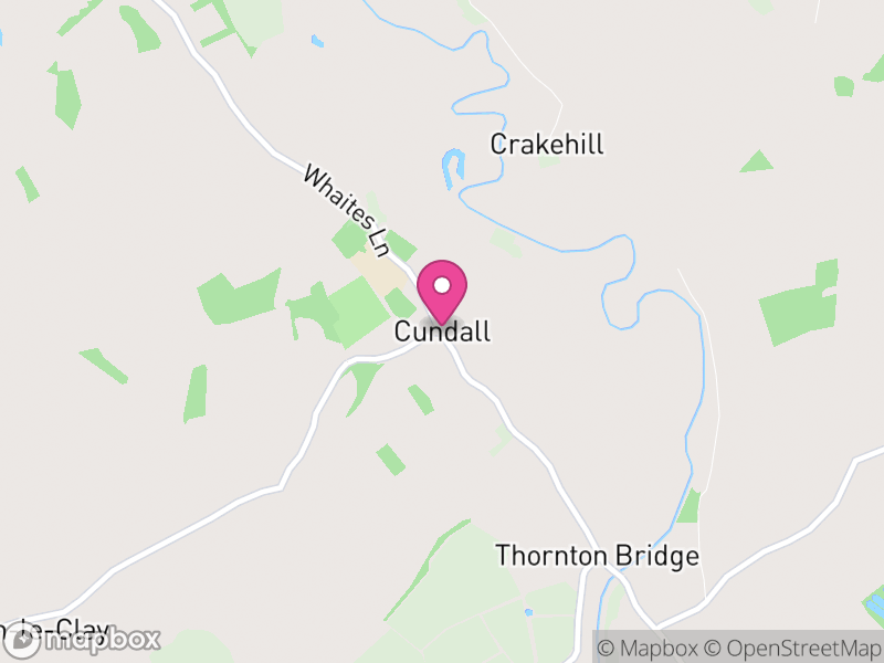 Map of Cundall with Leckby, North Yorkshire