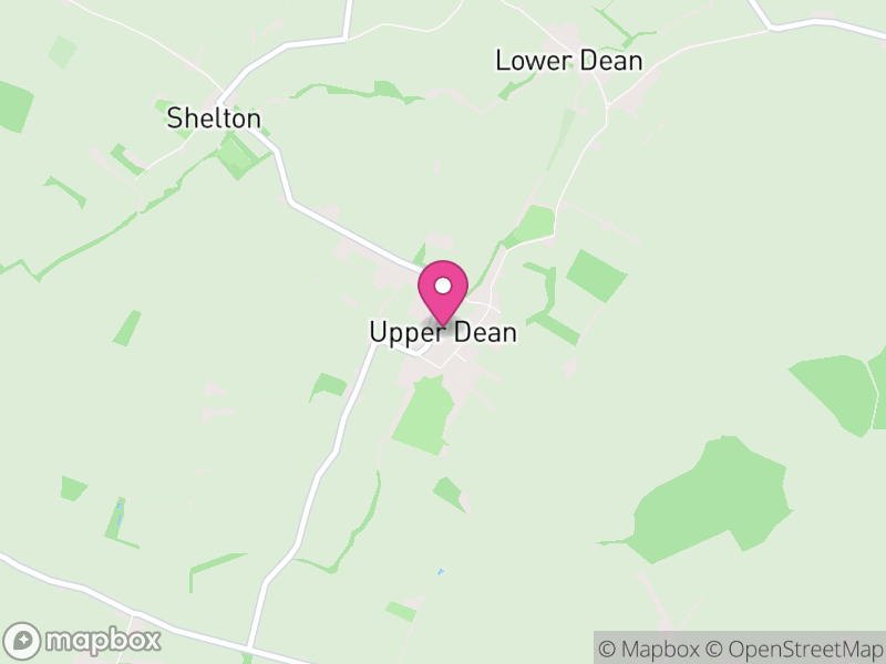 Map of Dean and Shelton, Bedford