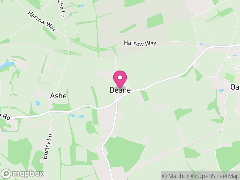Map of Deane, Basingstoke and Deane