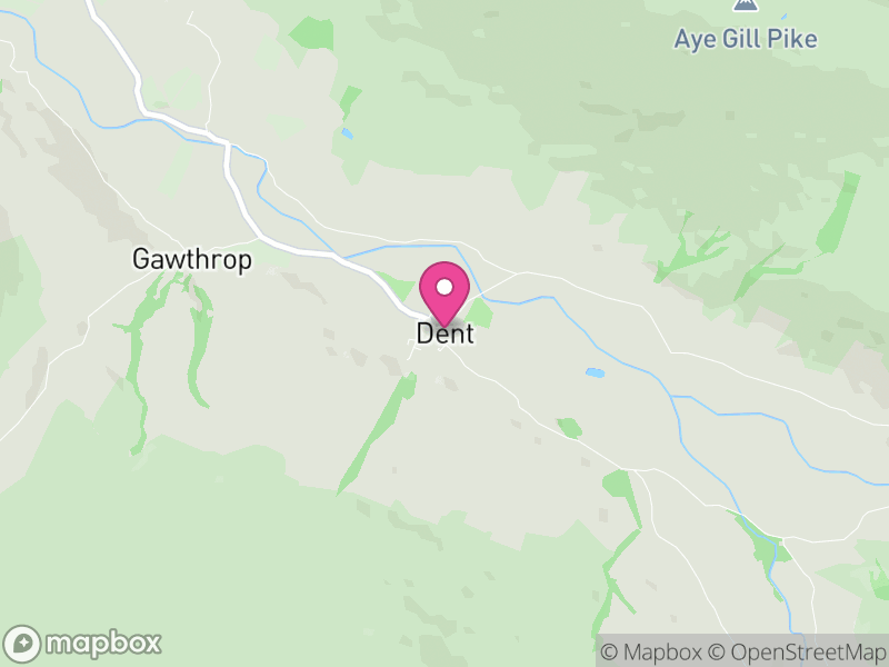 Map of Dent, Westmorland and Furness