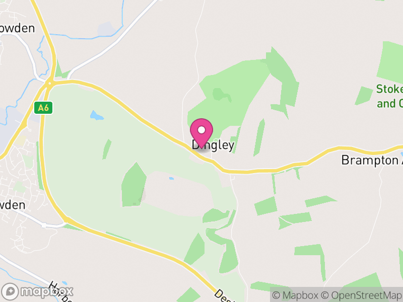 Map of Dingley, North Northamptonshire