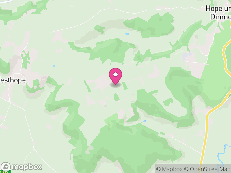 Map of Dinmore, Herefordshire