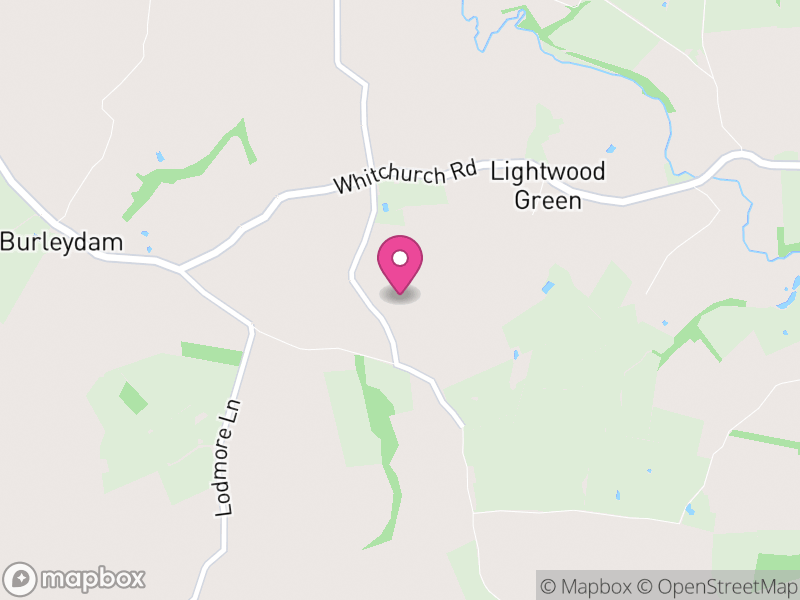 Map of Dodcott cum Wilkesley, Cheshire East