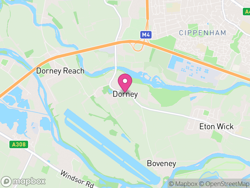 Map of Dorney, Beeches Community Board
