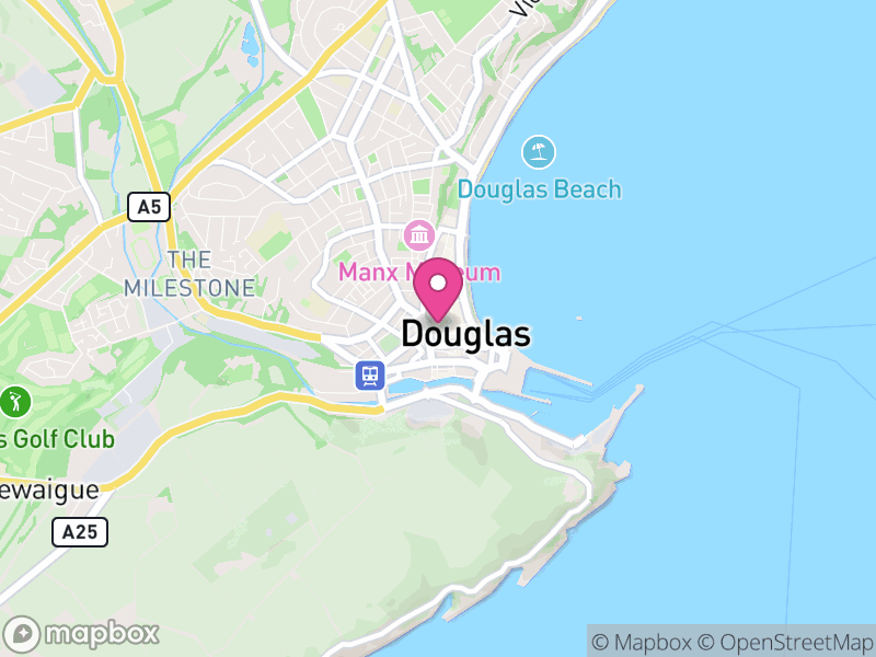 Map of Douglas