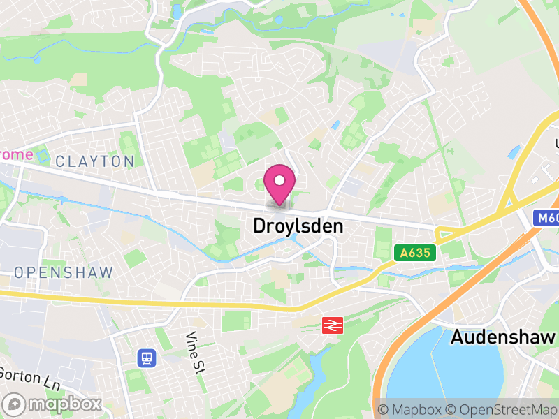 Map of Droylsden