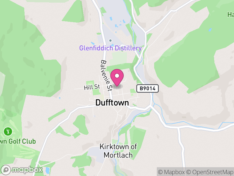 Map of Dufftown